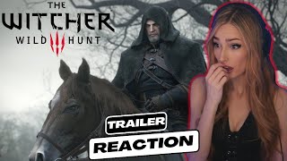 Witcher 3 Trailer Reaction  Starting My First Ever Playthrough [upl. by Thorma]