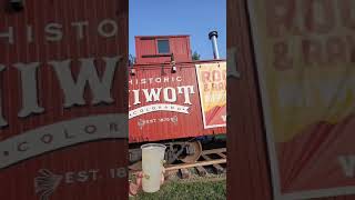 Reporting live from Niwot Colorado with a lemonade instead of my microphone Rock and Rails 821 [upl. by Fawna]