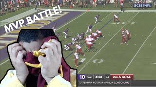 GAME OF THE YEAR Commanders vs Ravens REACTION VIDEO [upl. by Llenral175]