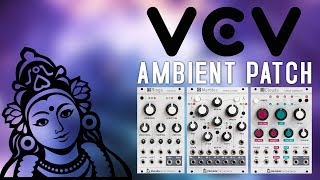 VCV Rack Ambient Patch  Mutable Instruments  quotRings into Cloudsquot using Rings  Marbles  Clouds [upl. by Netsirhk]