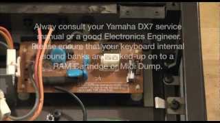 Yamaha DX7 Power Supply Replacement [upl. by Stimson]