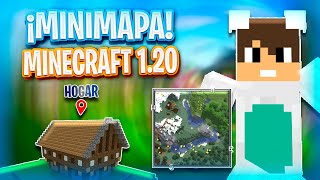 MINI MAPA MOD Para MINECRAFT PE 120 [upl. by Ocihc840]