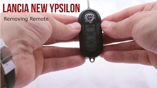 Lancia New Ypsilon Removing Remote Smontaggio Telecomando [upl. by Chubb]