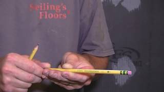 How to Tile a Bathroom 18 Ticonderoga Pencil [upl. by Haggar39]