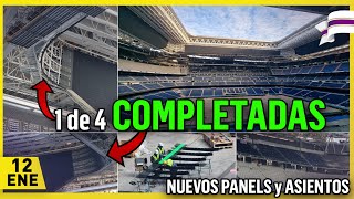 🚨 ÚLTIMAS NOVEDADES ⚠️OBRAS del SANTIAGO BERNABÉU 12 Enero 2024 [upl. by Ahsitan293]