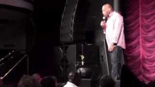 The Smooth Jazz Cruise West Coast 2013  Alonzo Bodden on Halloween Costumes [upl. by Nibuz]