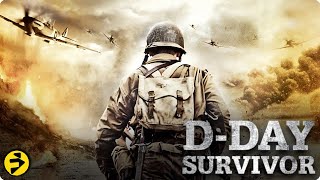 DDAY SURVIVOR  Action War  Full Movie [upl. by Neenwahs]