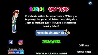 Rubius Saw Trap Solución completa del juego Full walkthrough [upl. by Leahcimaj638]