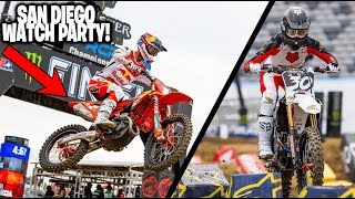 SAN DIEGO SUPERCROSS WATCH PARTY BLITZCO SX [upl. by Ava]