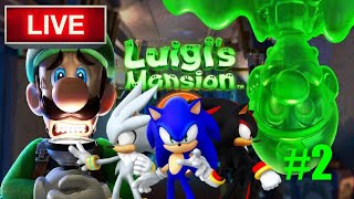 Gooigi Is Here  Triple S PLAYS Luigis Mansion 3 PT 2 LIVE [upl. by Vahe]