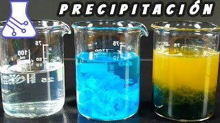 Reacciones de Precipitación Experimento de Química [upl. by Brackett612]