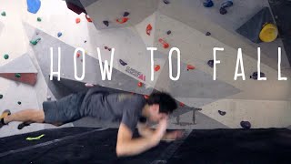 How to fall when bouldering indoors [upl. by Cheng]