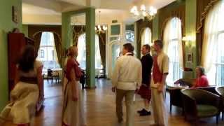 Burns Hornpipe Scottish Country Dance [upl. by Mik401]