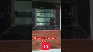 Vent  Home decor  Steel window home aluminium ytshorts how shortsvideo shortsvideo [upl. by Salita]