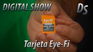 Como utilizar una tarjeta WiFi EyeFi en tu cámara de fotos o video [upl. by Esilram676]