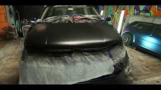 Plasti dip a hood tutorial [upl. by Xella]