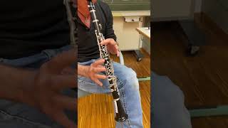 How to play „Happy Birthday“ with your clarinet Oehler  German System clarinet [upl. by Bar]