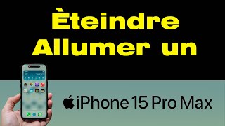 Comment éteindre iPhone 15 Pro Max [upl. by Randolph]