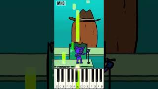 GEDAGEDIGEDAGEDO Monster Hide and Seek Game with Catnap Miss Delight ToonJourney Piano Tutorial [upl. by Atinav801]