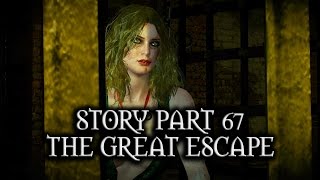 The Witcher 3 Wild Hunt  Story  Part 67  The Great Escape [upl. by Rimaa]