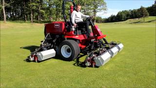 SpeedCutBox mowing fairways Toro Reelmaster 6700D [upl. by Caitlin]