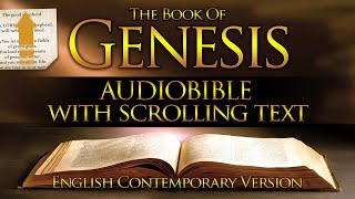 Holy Bible Audio GENESIS 1 to 50  With Text Contemporary English [upl. by Ttocs]