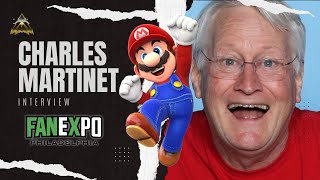 Exclusive Interview with Charles Martinet at Fan Expo Philadelphia  Amerime Media [upl. by Malsi]