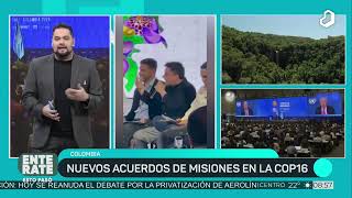 Enterate nuevos acuerdos de Misiones en la COP16 [upl. by Nimzay]