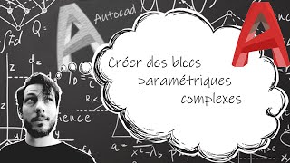 Tuto Autocad  Blocs Paramétriques complexes [upl. by Travis]