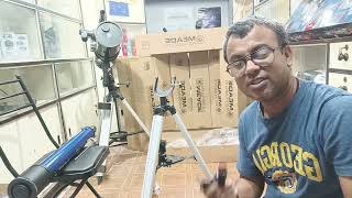 SWW MEADE Infinity 70mm Telescope  Unboxing and Installation Video [upl. by Attolrahc]