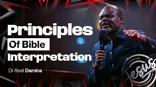 Principles of Bible Interpretation  Dr Abel Damina  Wednesday 20112024 [upl. by Akerdnahs429]