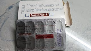 Capsules Sompraz L use in hindi  Sompraz 40 by 75 mg use [upl. by Nastassia]