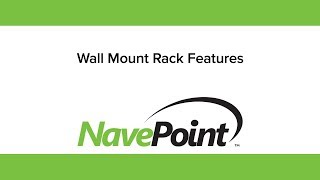 NavePoint Wall Mount Rack Features [upl. by Lunette]