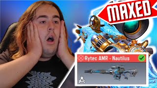 NEW MAXED NAUTILUS RYTEC AMR MYTHIC DROP IS BACK  RYTEC AMR RANKED GAMEPLAY  COD MOBILE [upl. by Ellasal]