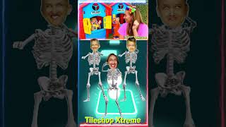 Vlad And Niki 🆚 Diana And Roma Part 3 Skeleton Dance in Coffin Dance Covercoffindance tileshop [upl. by Azzil]