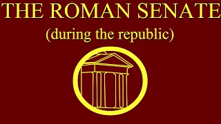 The Roman Senate during the Republic [upl. by Retrac377]