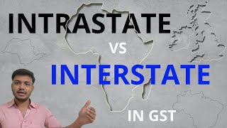 Interstate Sales vs Intrastate Sales  How to Classify CGST SGST IGST UTGST in Tamil [upl. by Odnumyer]