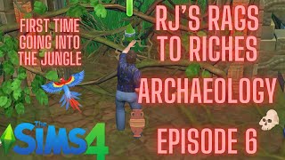 Sims 4 RJs Rags to Riches  Archaeology  Episode 6 sims4 [upl. by Odnanreh]