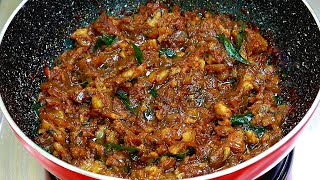 ഇപ്പോൾ തന്നെ തയ്യാറാക്കി നോക്കൂ😋😋 Instant Breakfast Lunch side Dish  Gobi Roast  Curry [upl. by Dylana]