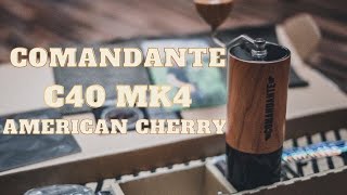 Comandante C40 MK4 Hand Grinder Unboxing – American Cherry [upl. by Dviad219]