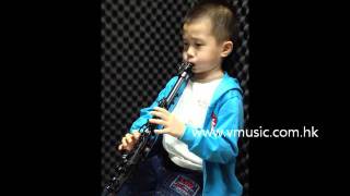 Jayden on Nuvo Clarineo play ABRSM G1 pieces [upl. by Nahsab363]