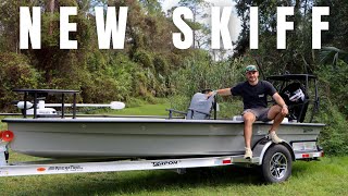 MY NEW SKIFF IS INSANE Tarpon Bonefish 17 [upl. by Ididn]