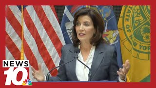 FULL PRESS CONFERENCE Governor Hochul gives public safety update in Rochester [upl. by Trace]