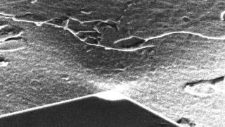 Nanoindentation using a Diamond Cube Corner inside the SEM [upl. by Aneek435]