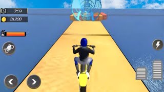 Jogos de Motos  Tricky Bike Trail Stunts  Motos de Carrera [upl. by Eeldarb]