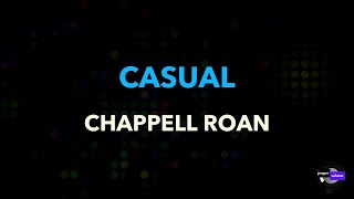 Chappell Roan  Casual  Karaoke Version [upl. by Esinert]