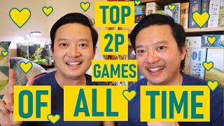 My Top 2 PLAYER Only Board Games of ALL TIME [upl. by Ettennig365]