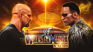 WWE 2K24 I THE GREATEST PROMO EVER I Stone Cold Vs The Rock WrestleMania XSeven [upl. by Orson]