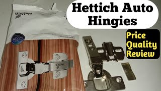 Hettich Soft Close Hingies ReviewHettich Auto Hingies pricequalityhettichhingies [upl. by Oelc]