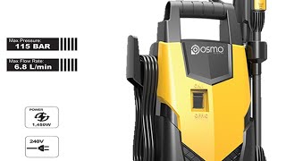 REVIEW  OSMO V30  Hight Pressure Cleaner [upl. by Greenburg]